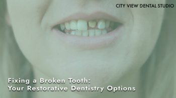 Learn how dentists at City View Dental Studio in Albuquerque, NM, fix broken teeth with crowns, bonding, and other restorative options. Regain function and confidence in your smile.
